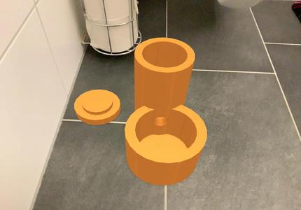 cat drinking bowl self-refillable   