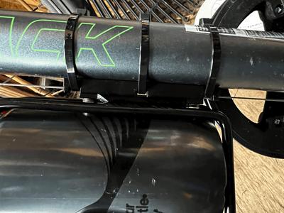 Bikepacking strap on bottle cage mount (for 5mm or smaller zip ties)   