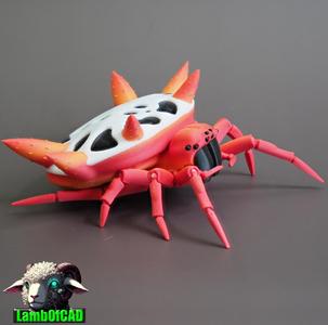 Spiny-Backed Orbweaver Spider