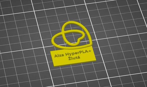 Vzorek filamentu / Filament sample   
