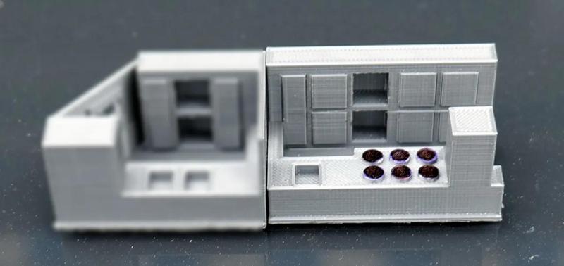 Kitchen part (Küchenteil) for Märklin 4024 (Speisewagen)   
