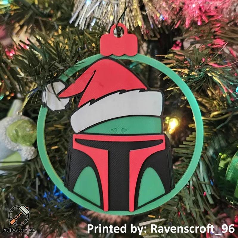Boba Fett Christmas Tree Decoration   