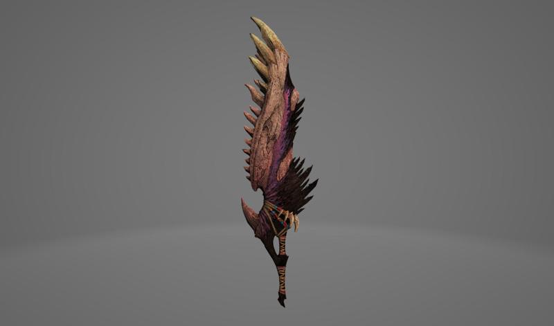 MONSTER HUNTER WORLD ANJANATH GREAT SWORD