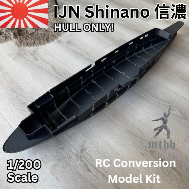 1/200 Scale Japanese Aircraft Carrier IJN Shinano 信濃  HULL ONLY!