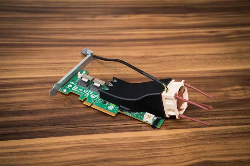 Dell PERC H200 Fan Shroud   