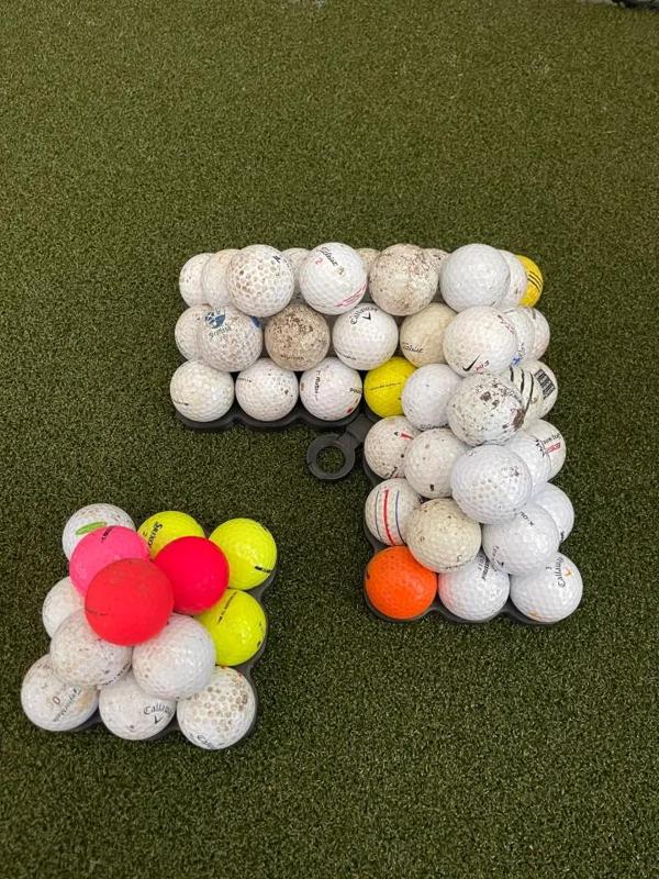 GOLF BALL PYRAMID TRAY   