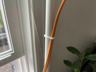 Standing Lamp Cord Clamp