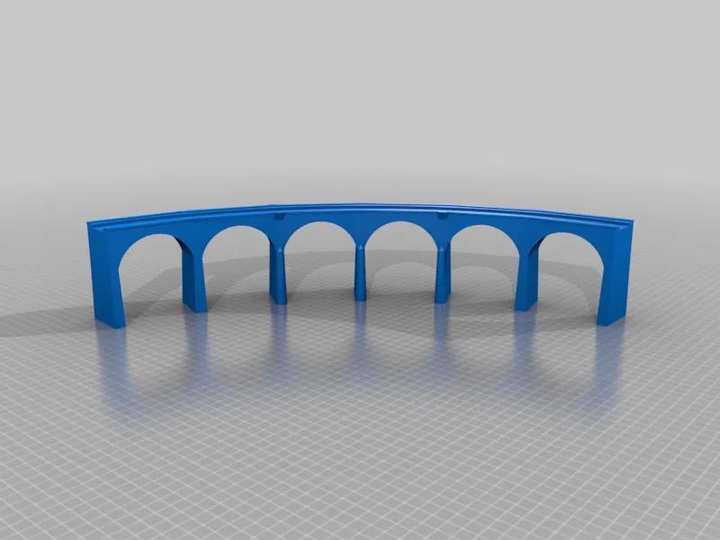 railroad arc viaduct   