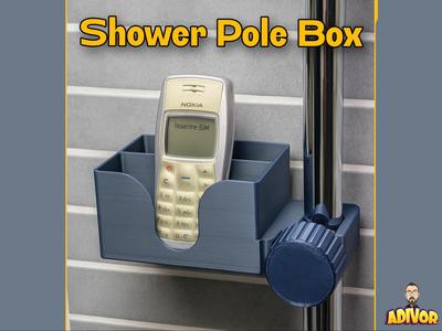 Shower Pole Box - iPhone Pro Max compatible