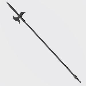 1/6 Knight halberd