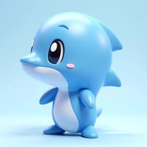 cute dolphin   