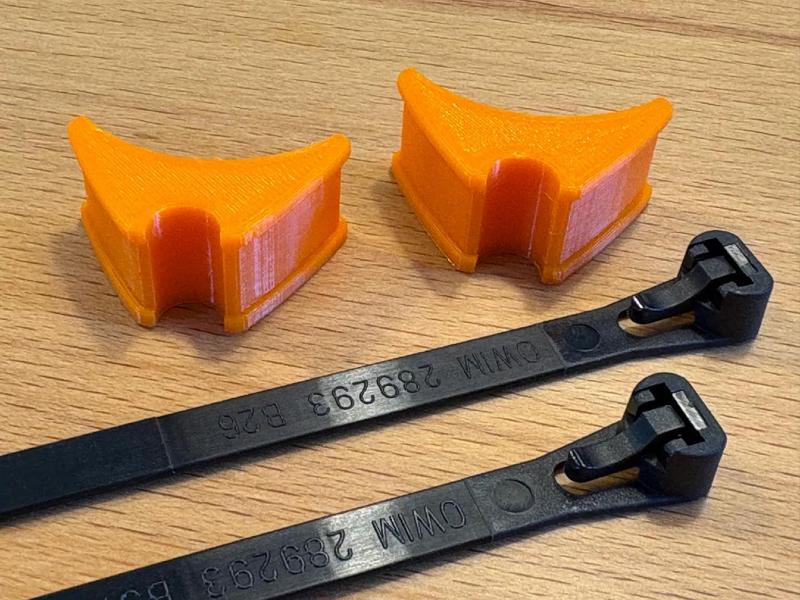 Tube holder for bow stand, Rohrhalter für Bogenständer   