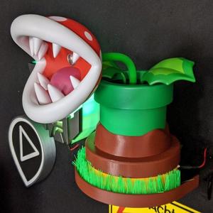WIFI controlled Mario Piranha Plant