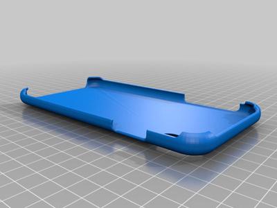 PLA iPhone XS Max Phone Case (easily customizable in tinkerCAD)