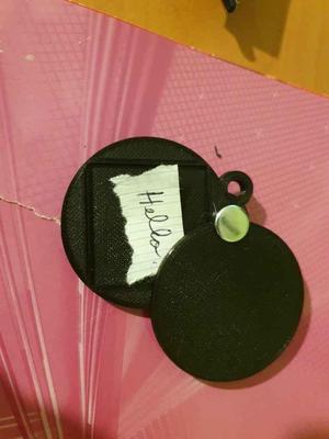 QrCode (Covid verification) key holder
