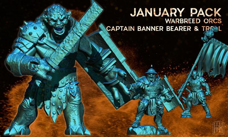 KZKMINIS - 2023 January Release - WARBREED ORCS