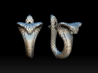 earrings cobra