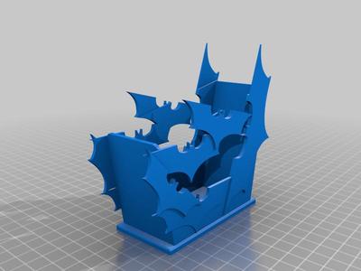 Batman logo penholder