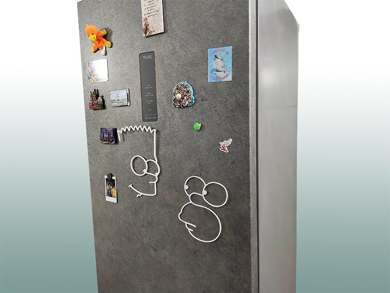 Homero refrigerator magnet
