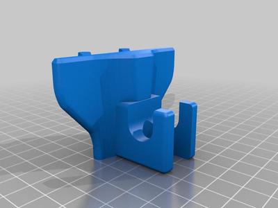 Airbrush holder for pegboard for Patriot 105