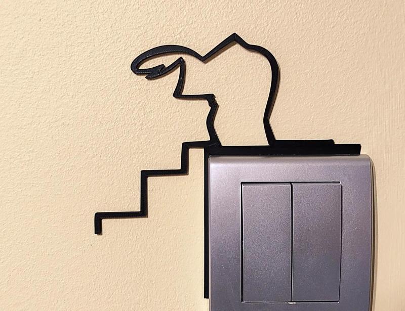Funny Light Switch Gadget – La Linea Balum 60   