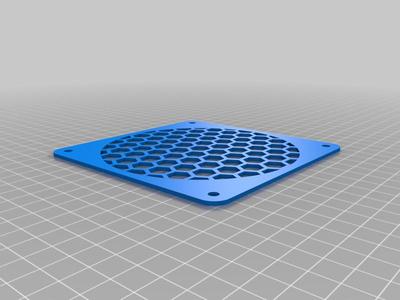 120mm hexagon bestagon fan grill