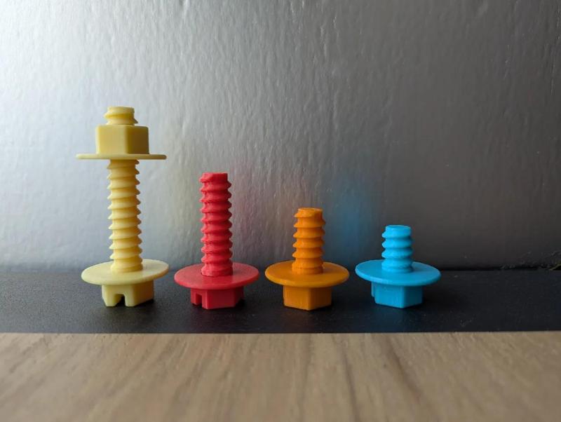 Bolts and Nuts for BLOMFLUGA IKEA and Hapo Workbench   