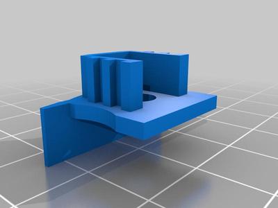Soporte de led plafon