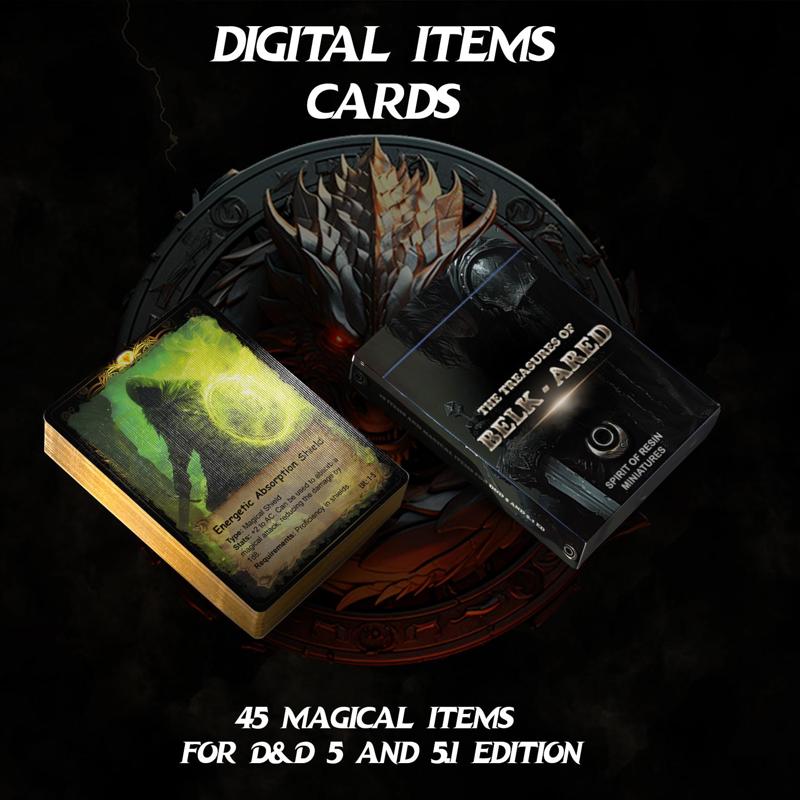 Treasure of Belk Ared - Digital Items Cards