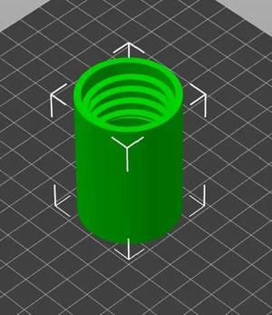 32mm Spiral to Spiral Connector   