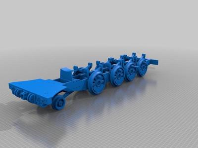 Nueva locomotora Baldwin "La Robla", ruedas