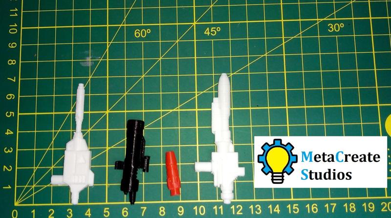 TRANSFORMERS Sunstreaker Sideswipe Brothers Weapon Pack