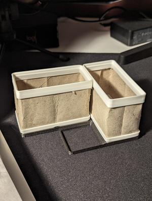 Cardboard Gridfinity Bins (rebuilt for better accuracy)