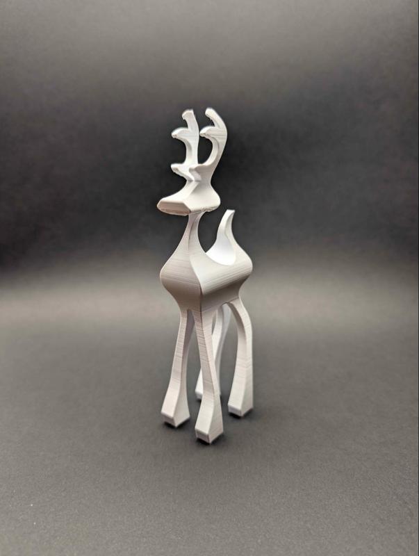 Minimalist Reindeer Decoration