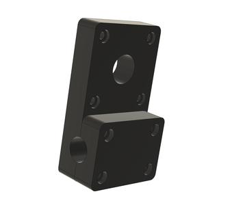 Holder for Carpuride W702 / W502 on a 12mm bracket (e.g. BMW R1250GS)