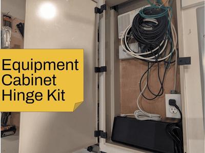 Equipment /Electrical Cabinet Hinge Conversion Kit