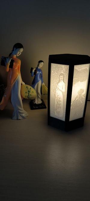 Litophane box Asia E27