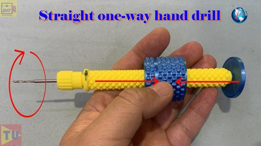 straight one-way manual hand drill