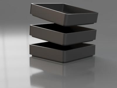 Stackable tray