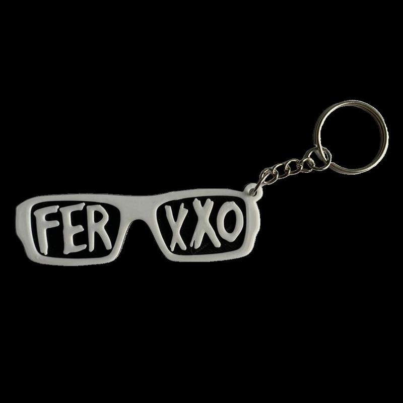 Feid Ferxxo Glasses Keychain