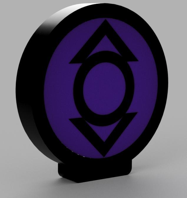 Indigo Lantern LED Lamp