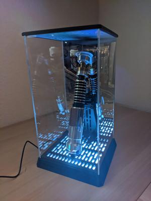 Lightsaber Stand Display Case for Lukes Lightsaber