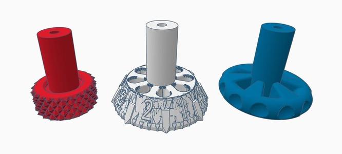 FLSUN Cube Bed Leveling Knob remixed