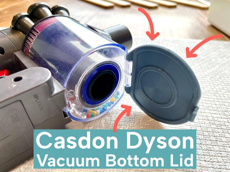 Casdon Dyson Vacuum Toy Bottom Lid - STRONG