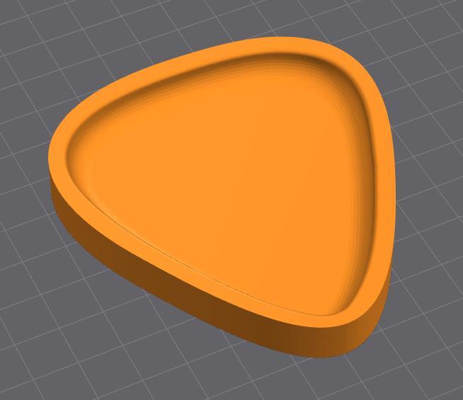 Guitar Pick Plectrum Tray Dish