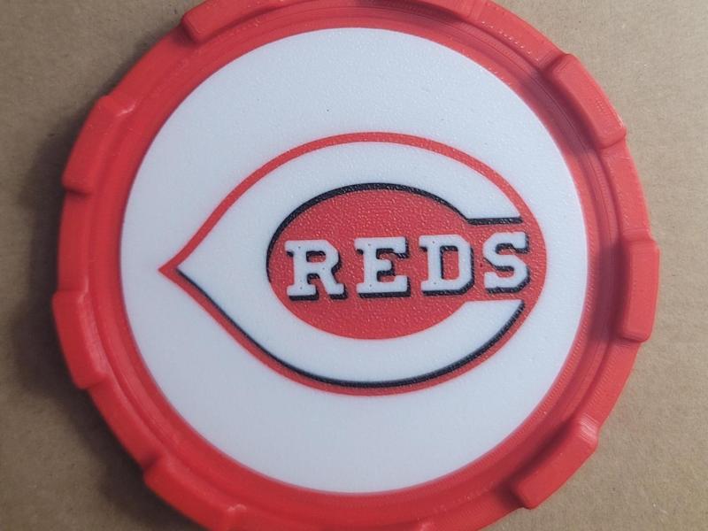COASTER MASTER INSERT - CINCINNATI REDS