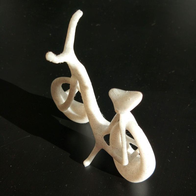 Bicycle decorative object