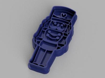 Nutcracker cookie cutter