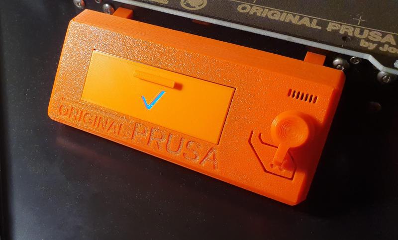 Prusa i3 MK3 screen cover