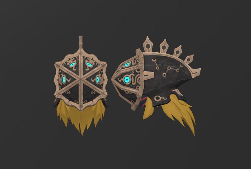 ZELDA VAH RUDANIA HELM THE LEGEND OF ZELDA BREATH OF THE WILD